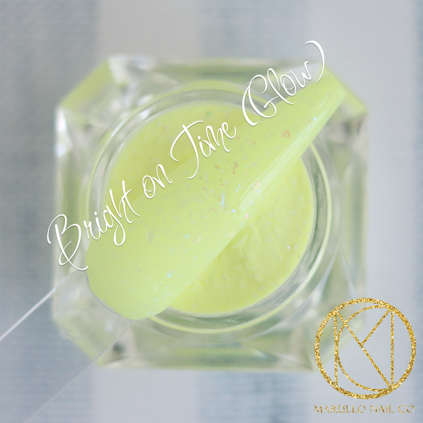Bright On Time Nail Dip Powder – Yellow Glow | Marullo Nail Co