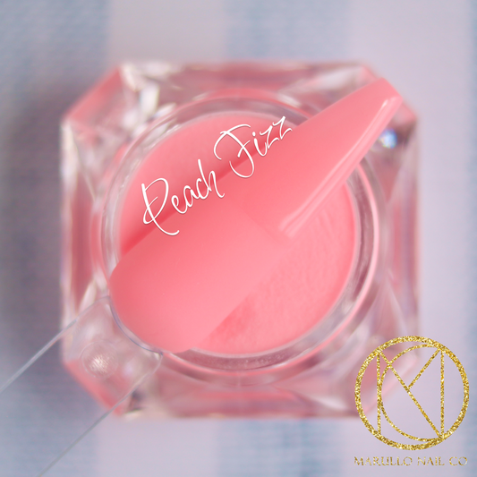 Peach Fizz Nail Dip Powder – Peach creme | Marullo Nail Co