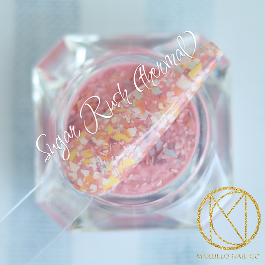 Sugar Rush Nail Dip Powder – Pink thermal | Marullo Nail Co