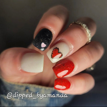 Bleeding Hearts - Marullo Nail Co - Nail Dip Powder