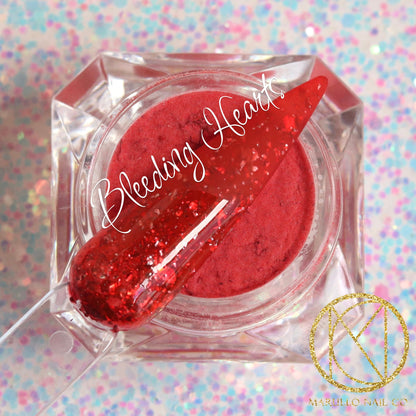 Bleeding Hearts - Marullo Nail Co - Nail Dip Powder