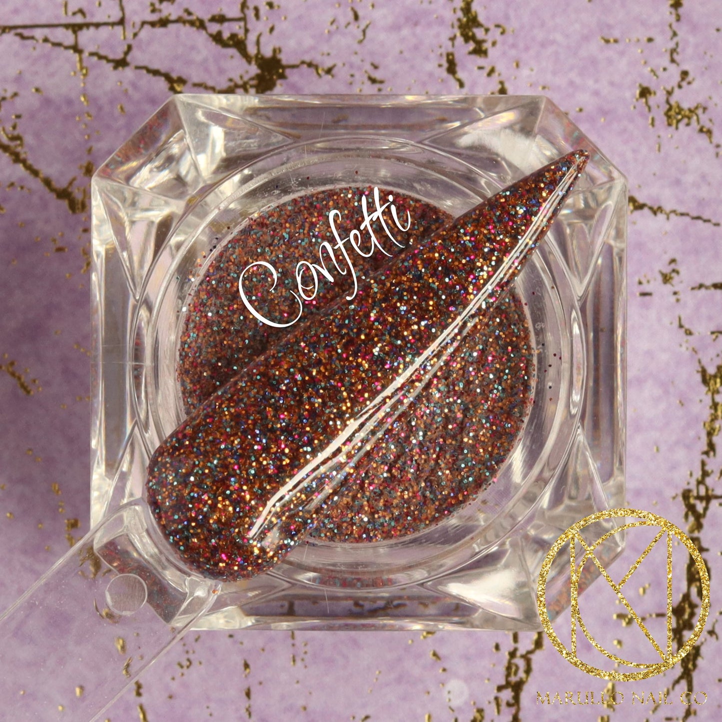 Confetti - Marullo Nail Co - Nail Dip Powder