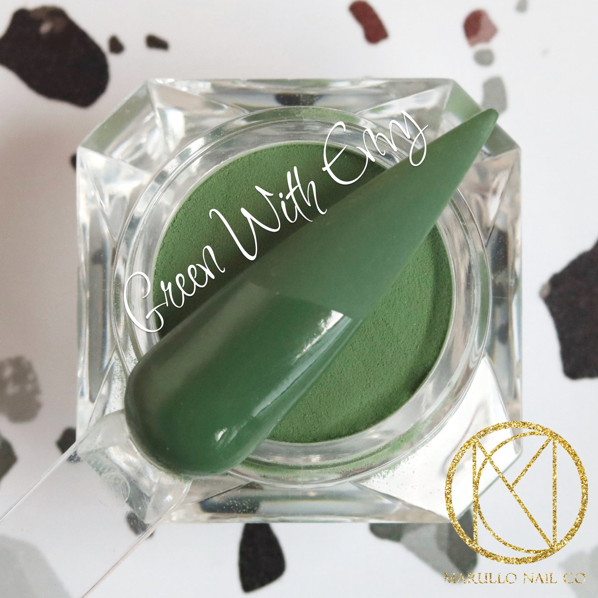 Green With Envy - Marullo Nail Co - Nail Dip Powder