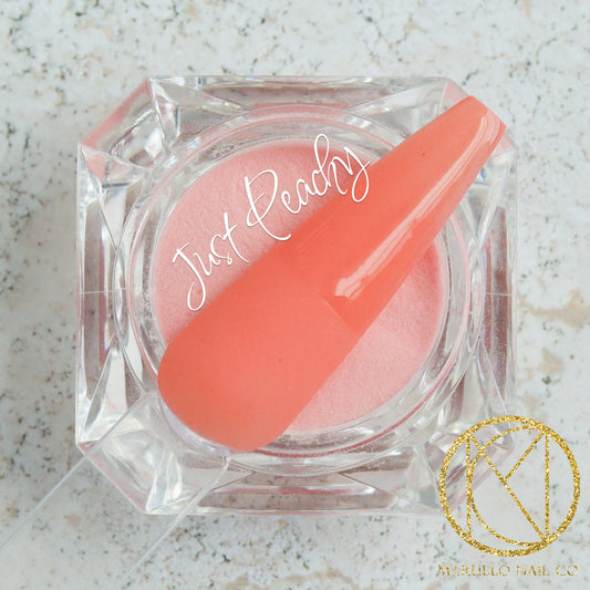 Just Peachy - Marullo Nail Co - Nail Dip Powder