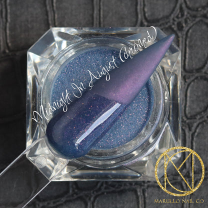 Midnight in August - Marullo Nail Co - Nail Dip Powder