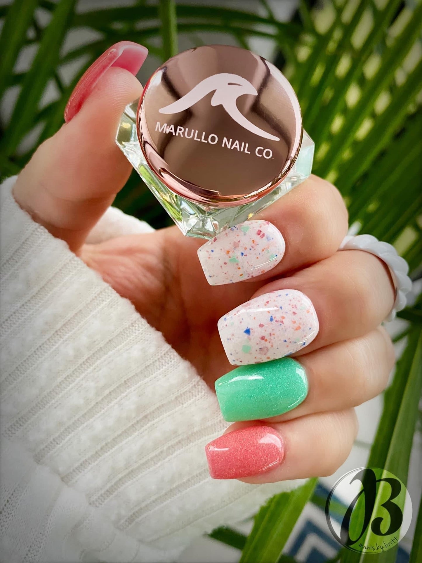 Pink Roses - Marullo Nail Co - Nail Dip Powder