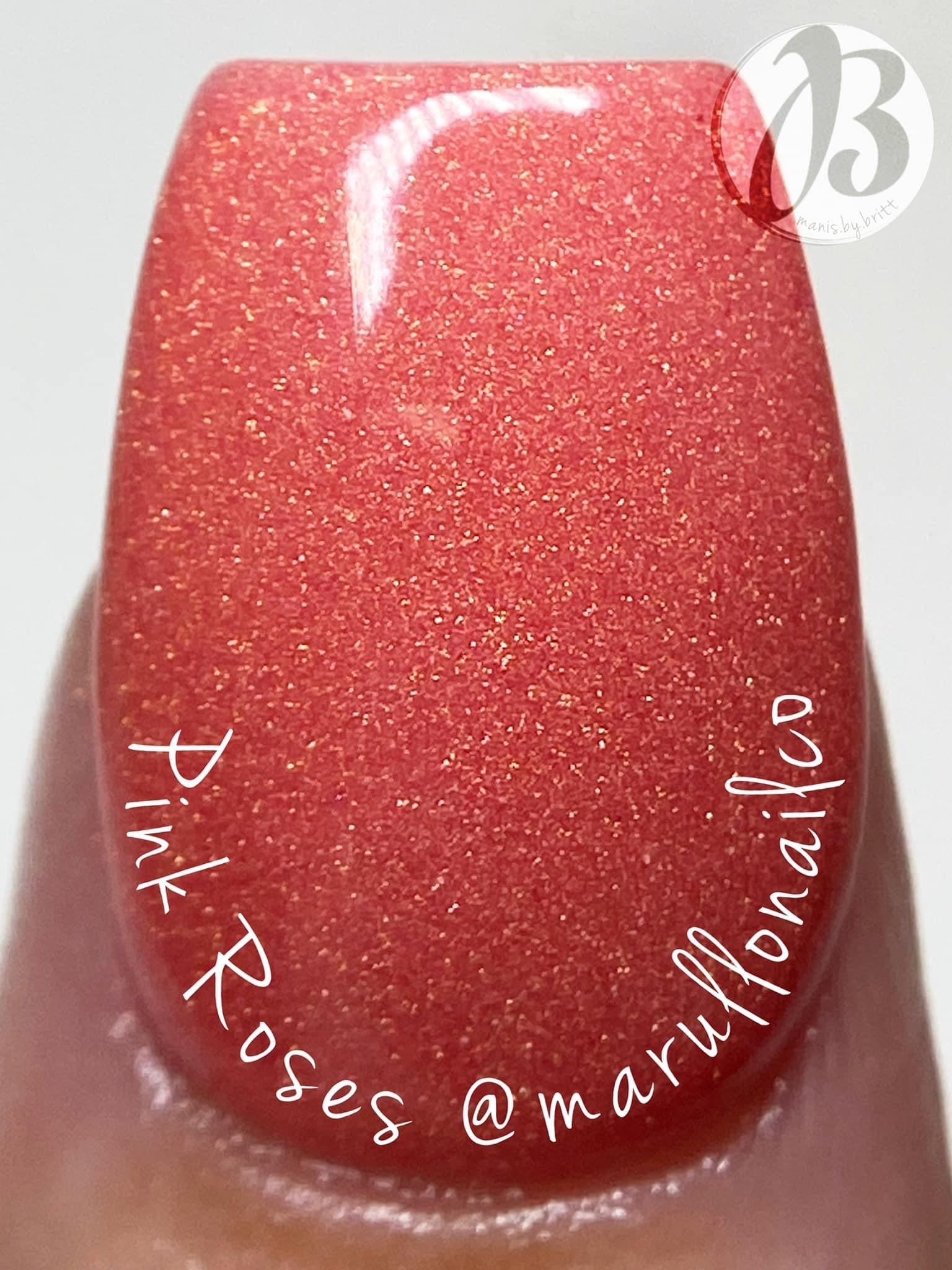 Pink Roses - Marullo Nail Co - Nail Dip Powder