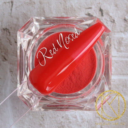 Red Nosed - Marullo Nail Co - Nail Dip Powder