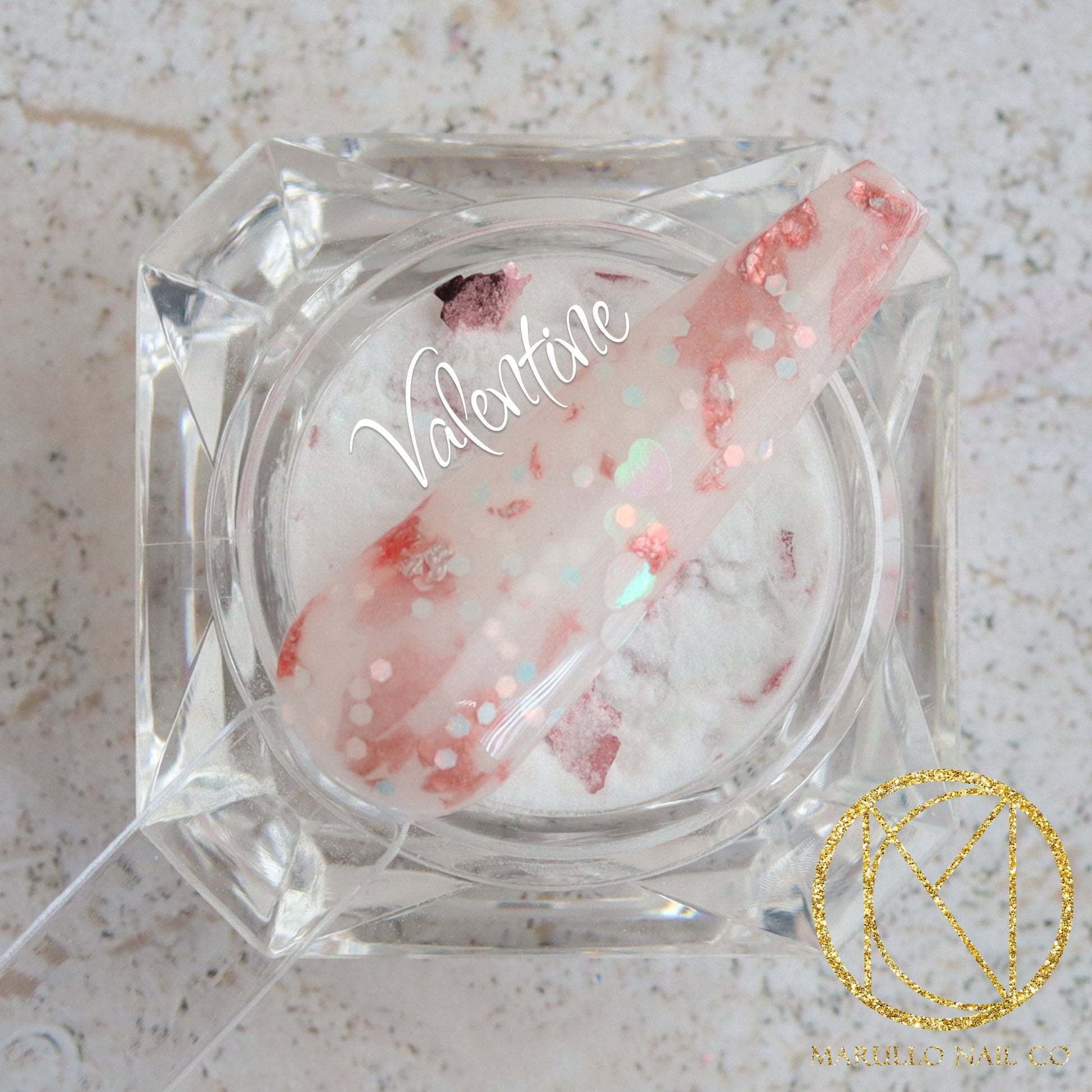 Valentine - Marullo Nail Co - Nail Dip Powder